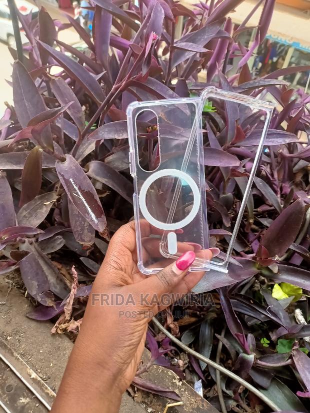 Clear Magsafe Cover for Samsung Fold 3 - thumbnail 3