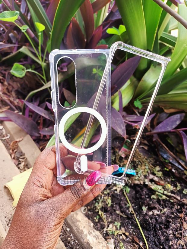 Clear Magsafe Cover for Samsung Fold 3 - main view