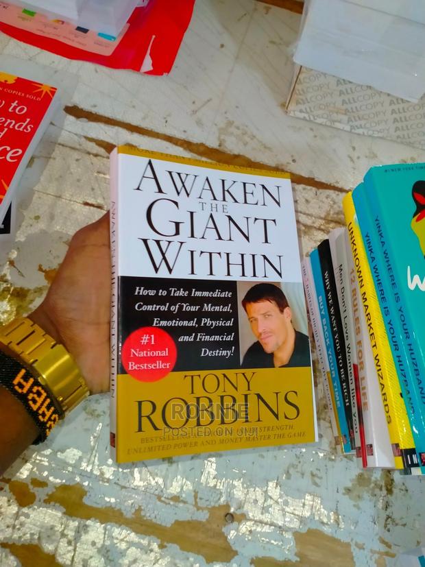 Awaken the Giant Within Book by Tony Robbins