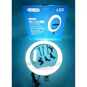 18-Inch Led Ring Light, Adjustable 63-Inch