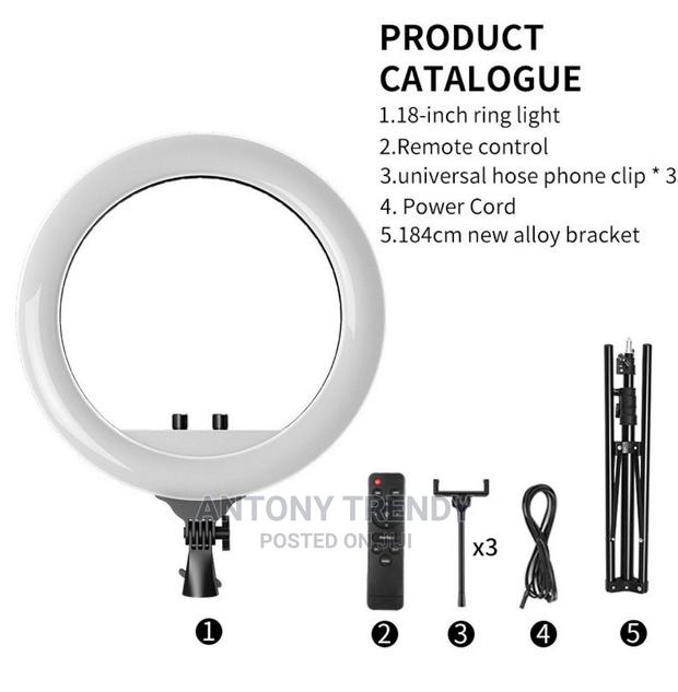 Tiktok Selfie Ring Light With Tripod Stand Light 18 Inch - main view
