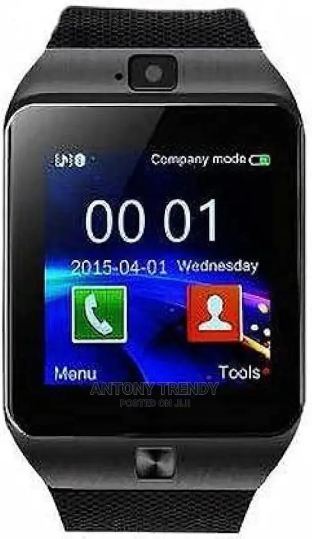 Black Square DZ09 Smart Watch