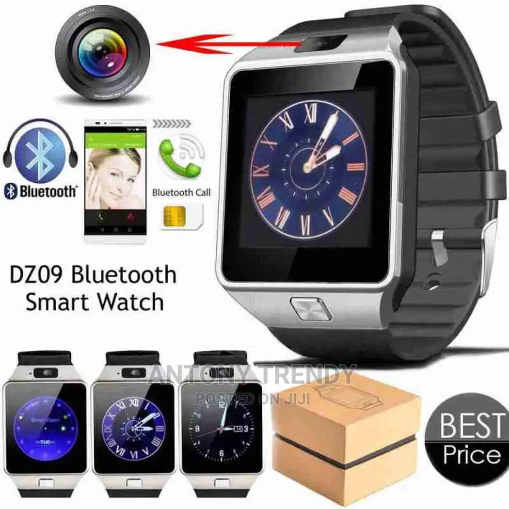 Black Square DZ09 Smart Watch