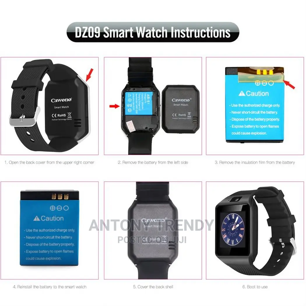 DZ09 Smart Watch Bluetooth Calling