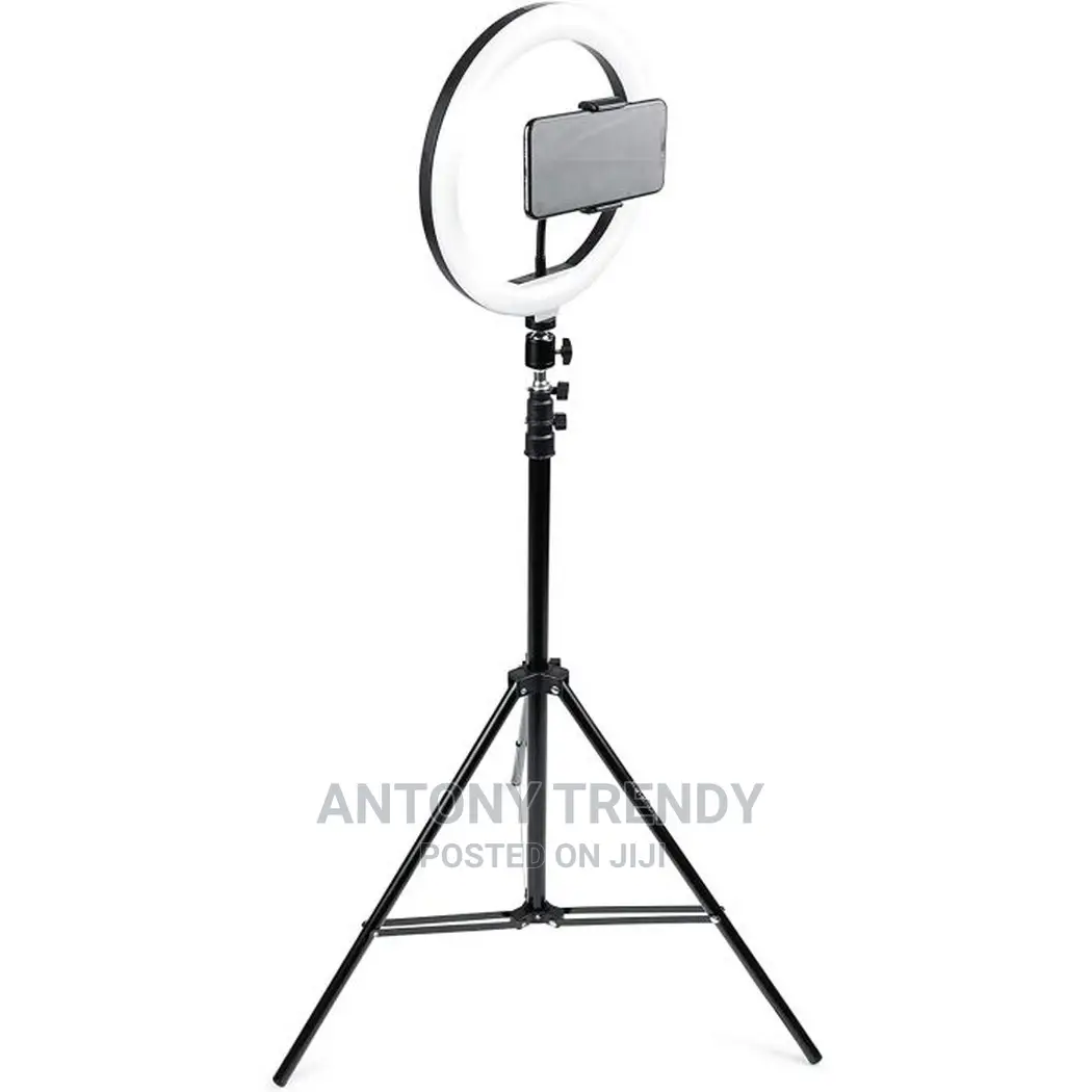 10" Inch Ring Light With 7 Feet Long Foldable And Lightweigh