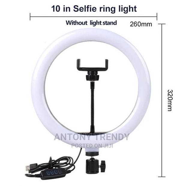 Professional 10" LED Selfie Ring Light - main view