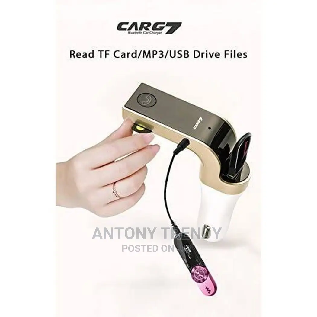 CAR G7 Bluetooth Car Charger FM