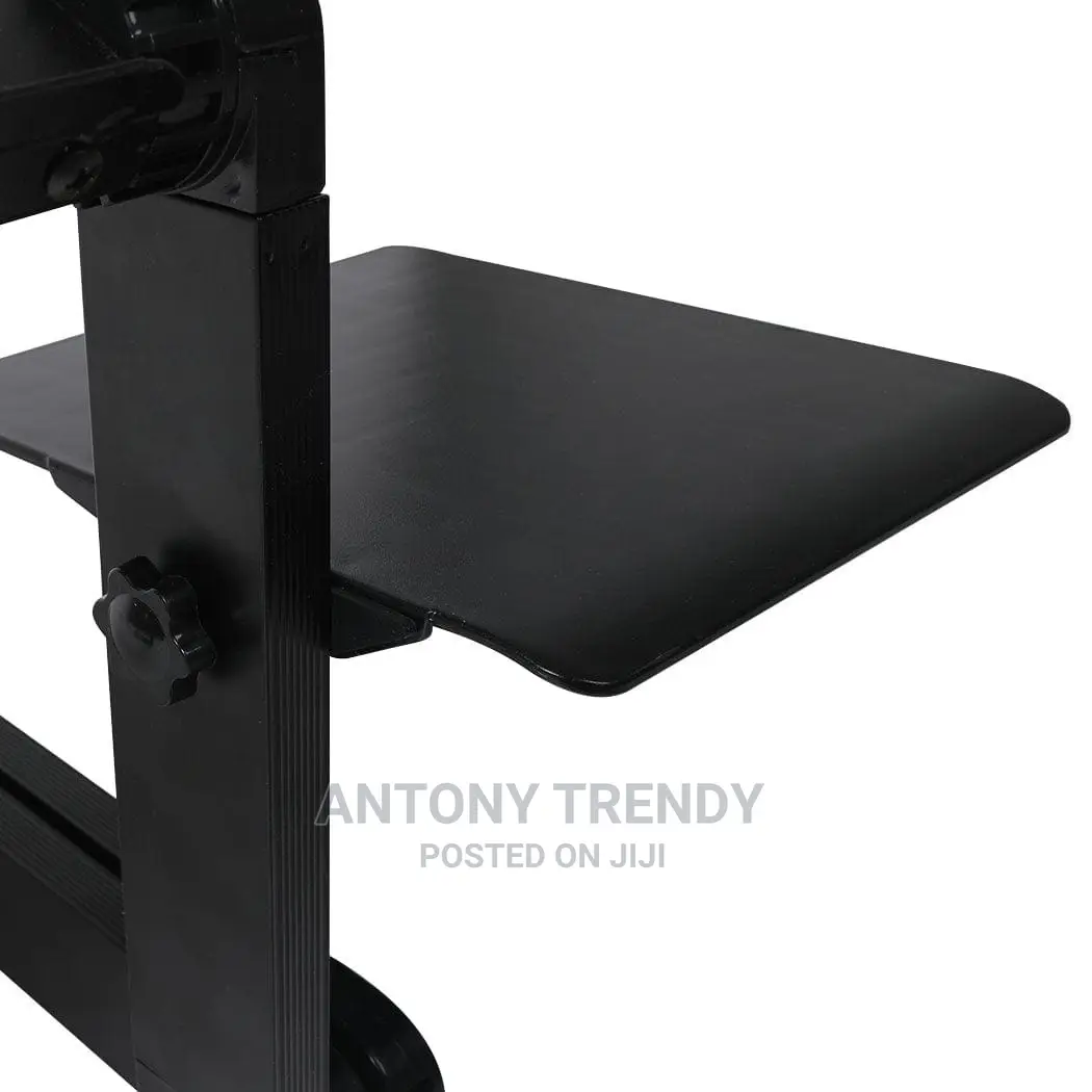 Aluminium Laptop Stand With Mouse Pad