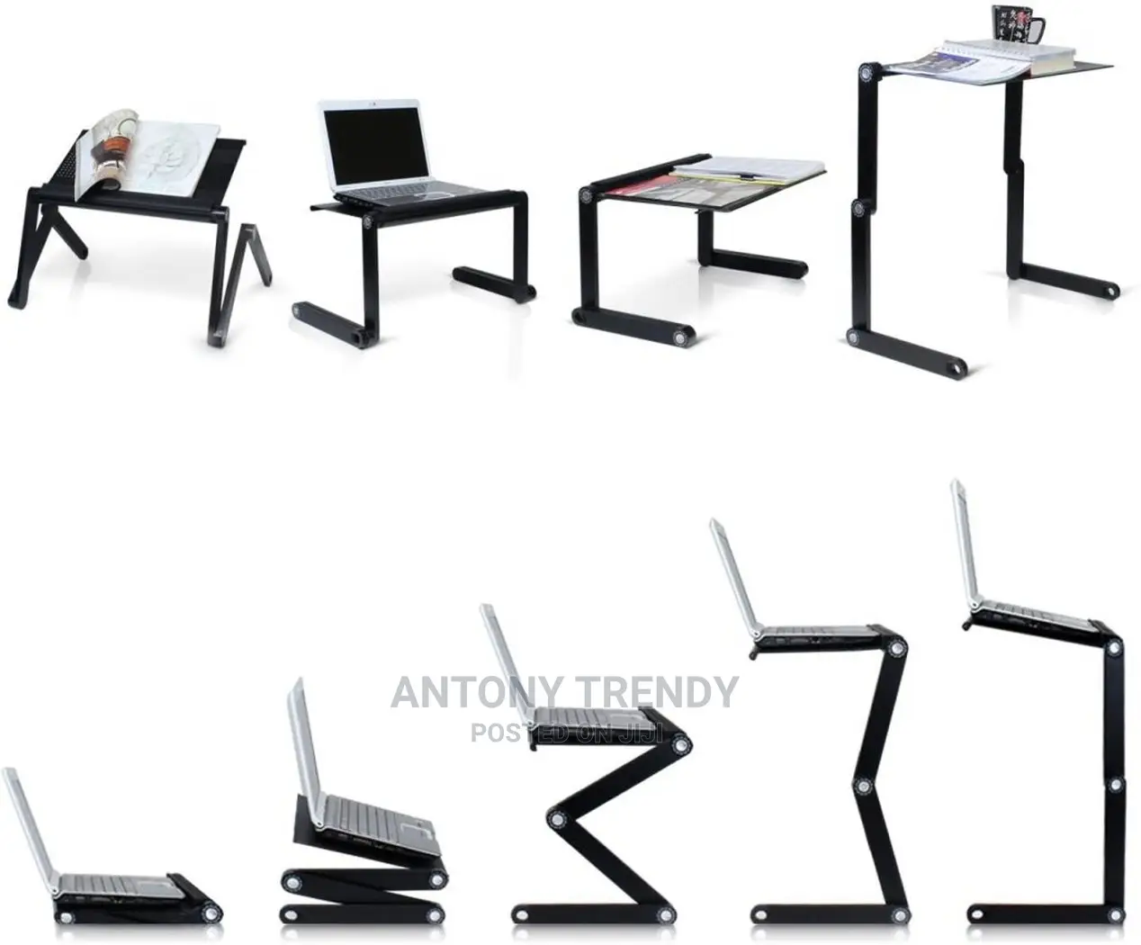 Stand/Desk With Mouse Pad, Ergonomic Design