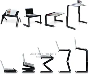 Stand/Desk With Mouse Pad, Ergonomic Design