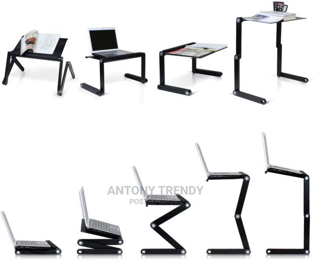 Stand/Desk With Mouse Pad, Ergonomic Design