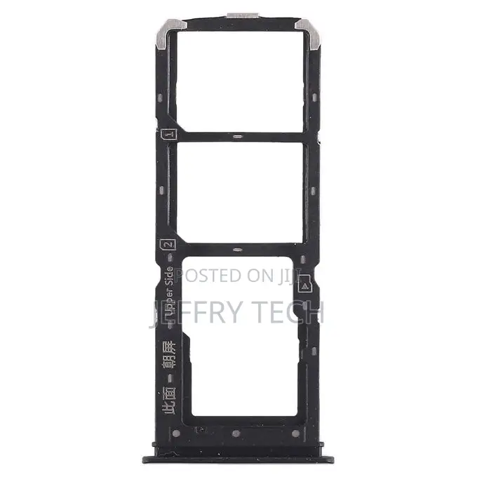 SIM Card Tray + Micro SD Card Tray for Vivo Y71(Black)