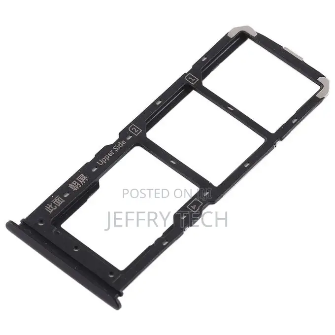 SIM Card Tray + Micro SD Card Tray for Vivo Y71(Black)
