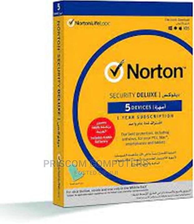 Norton Security Deluxe 5users - main view