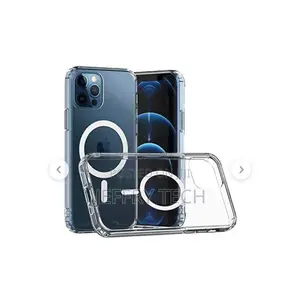 iPhone 12 Mini Magsafe Transparent Magnet Case Compatible Fo