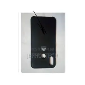 Huawei Y7P Silicone Back Case- Black