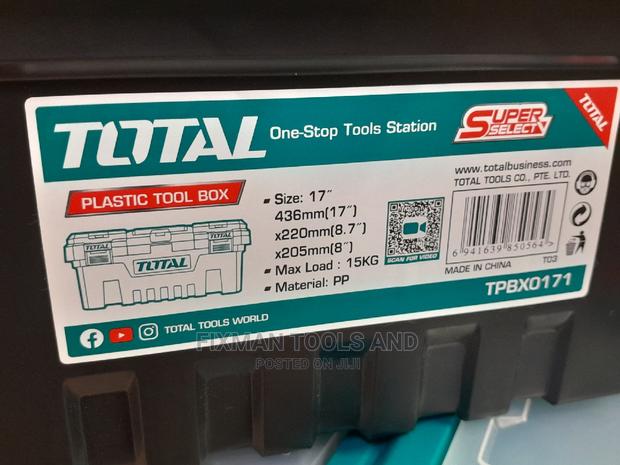 Lockable Tool Box 17 " Empty - thumbnail 2