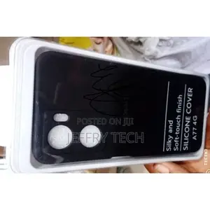 Silicone Back Case for Oppo A77(4g)- Black