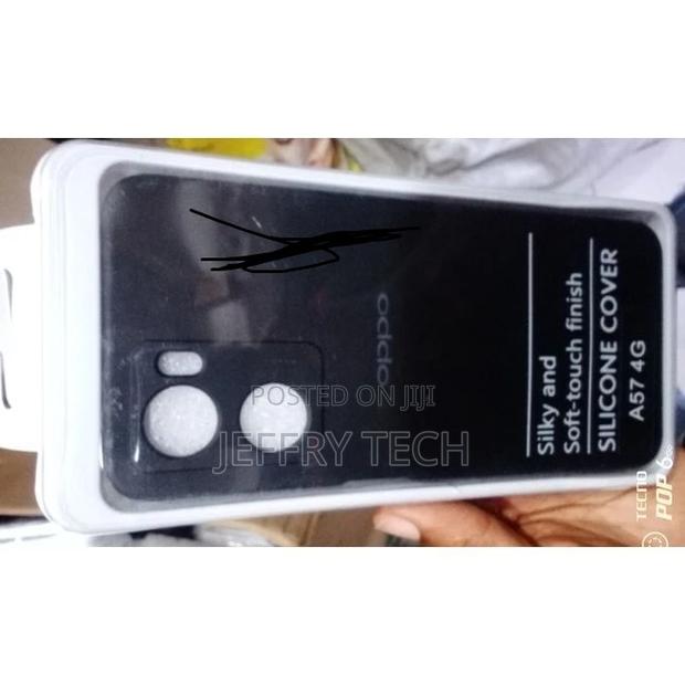 Silicone Back Case for Oppo A57(4g)- Black - thumbnail 3