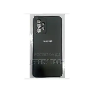 Silicone Back Case for Samsung A33 (5g)-Black