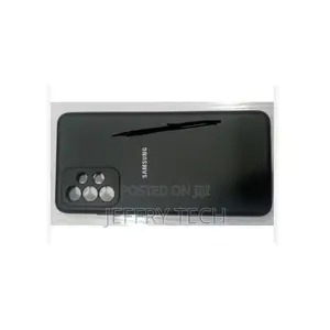 Silicone Back Case for Samsung A33 (5g)-Black