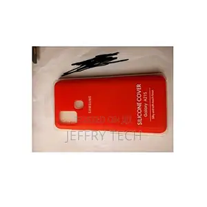 Samsung A21S Silicone Back Case - Red