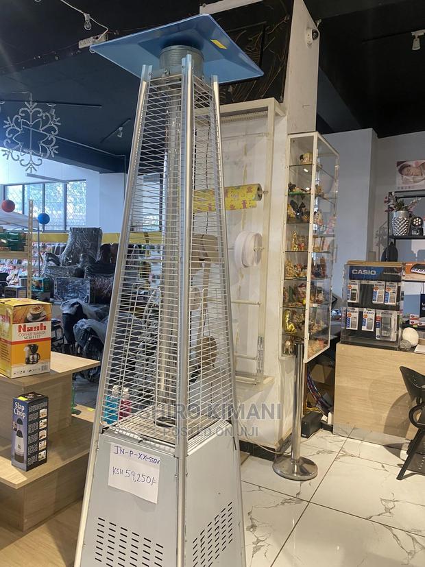 New Pyramid Glass Patio Heater - thumbnail 5