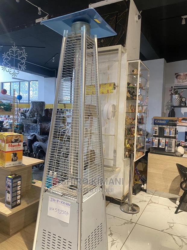 New Pyramid Glass Patio Heater - thumbnail 3