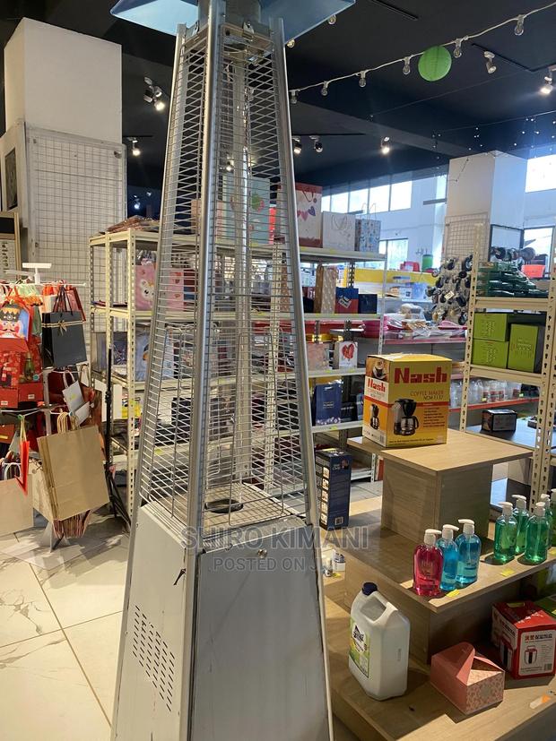 New Pyramid Glass Patio Heater - thumbnail 4