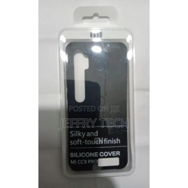 Xiaomi MI CC9 Pro Silicone Back Case - Black