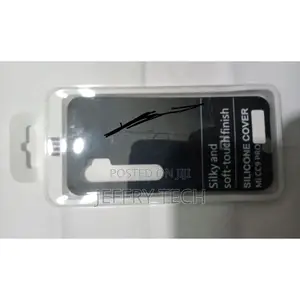Xiaomi MI CC9 Pro Silicone Back Case - Black