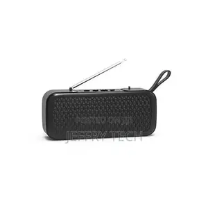 Generic L8 Portable BT Wireless Speaker BT/USB/T - Black