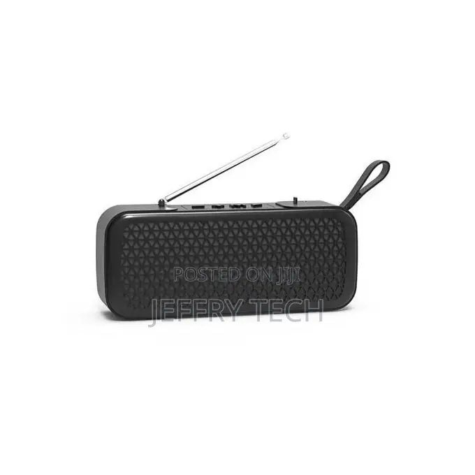 Generic L8 Portable BT Wireless Speaker BT/USB/T - Black