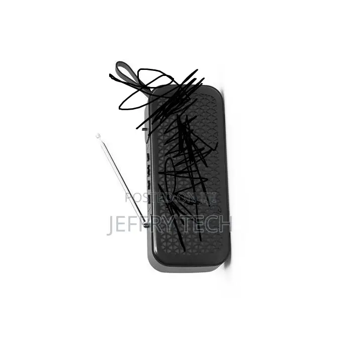 Generic L8 Portable BT Wireless Speaker BT/USB/T - Black