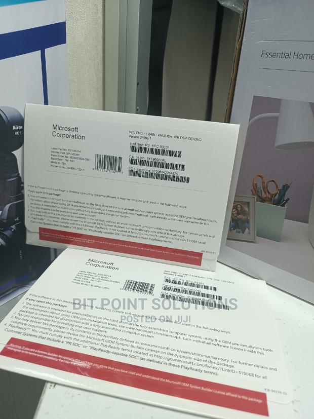 Microsoft Windows 11 Pro Operating System - main view