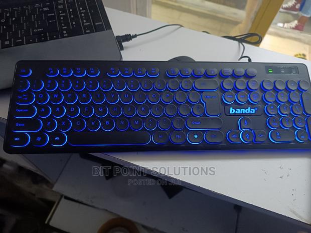 Backlit Gaming Keyboard Available Backlit - main view