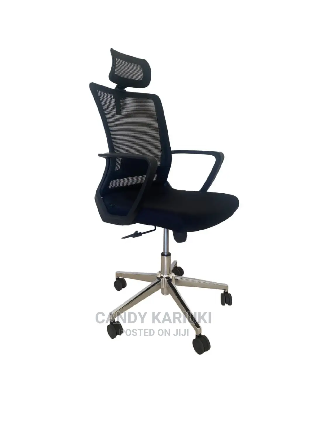 Executive Fabric Headrest Office Chair