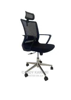 Executive Fabric Headrest Office Chair