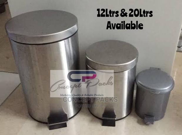 Brand New Stainless Steel Step Pedal Bin 12L