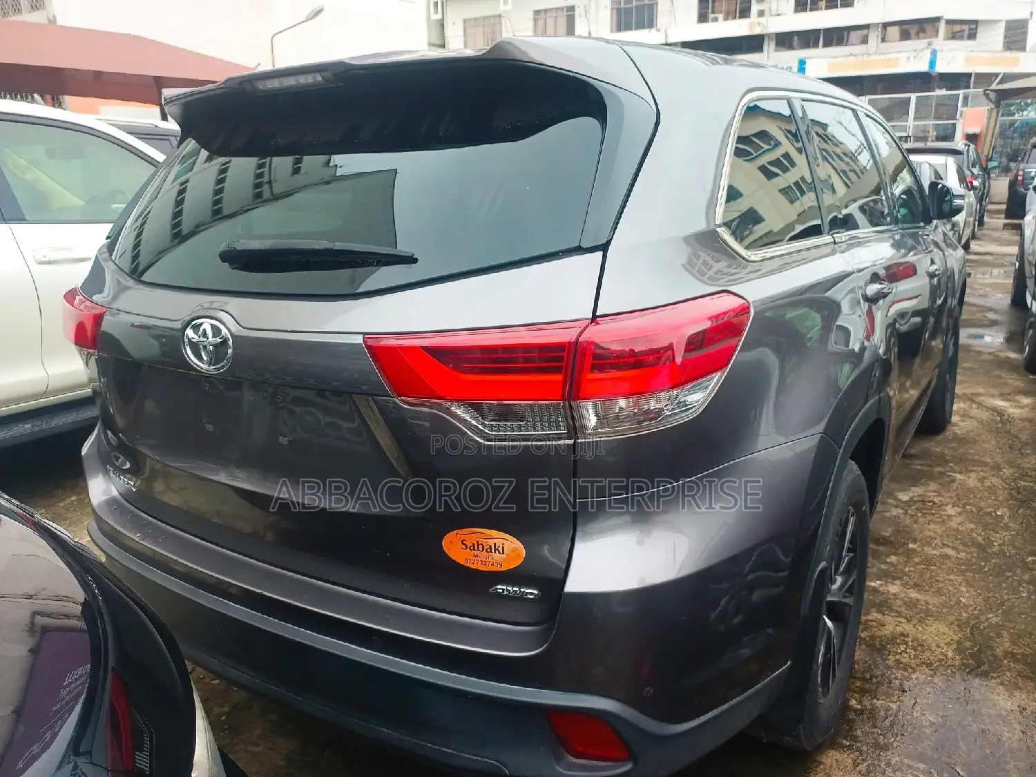 Toyota Kluger 2016 Gray