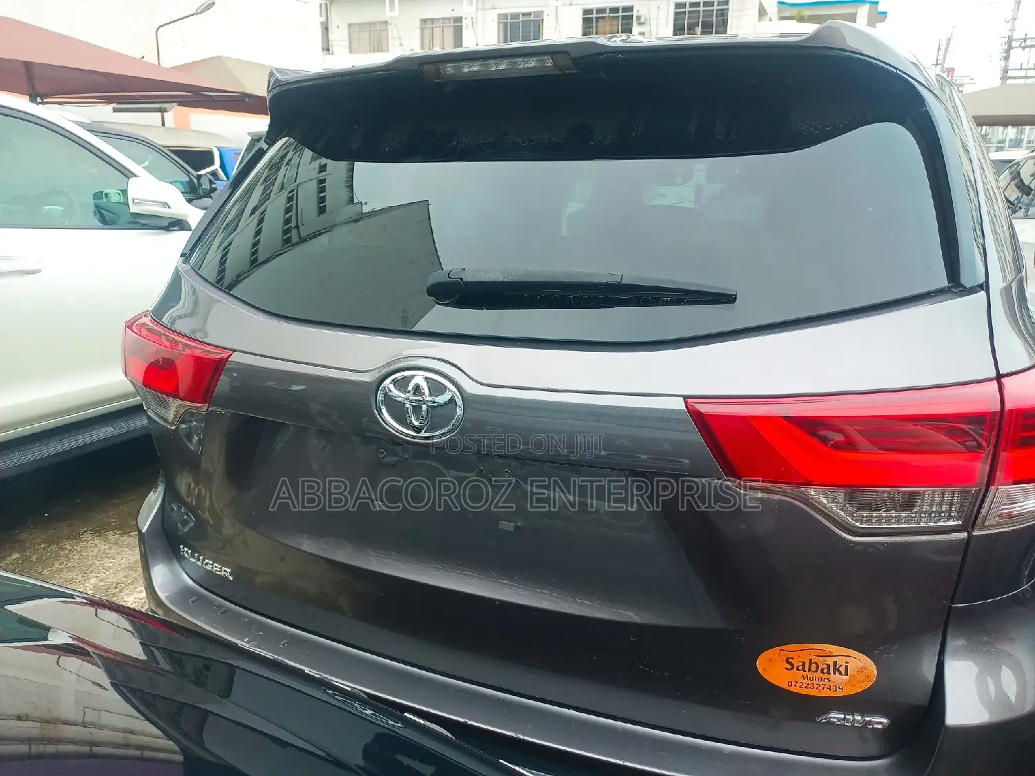 Toyota Kluger 2016 Gray
