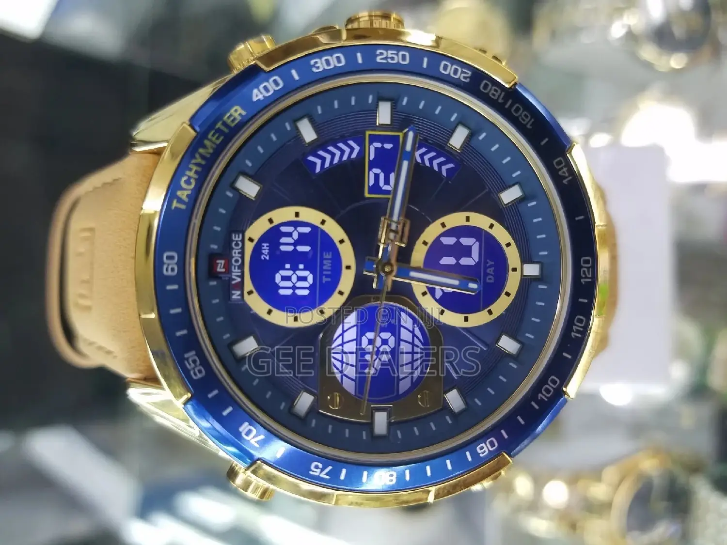 Naviforce Wrist Watches With LED Lights