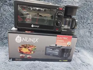 Nunix 3 In1 Multifunction Breakfast Maker,Oven,Toast,Coffee