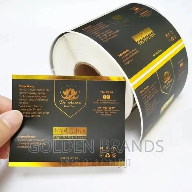 All Products Labels Design + Printing