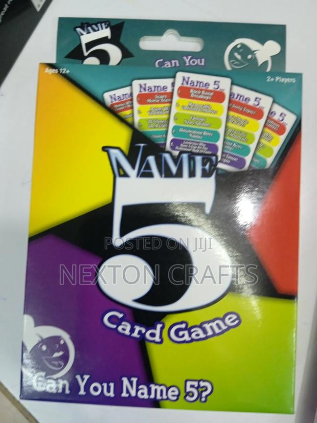 Name 5 Game by Endless Games