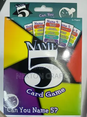 Name 5 Game by Endless Games