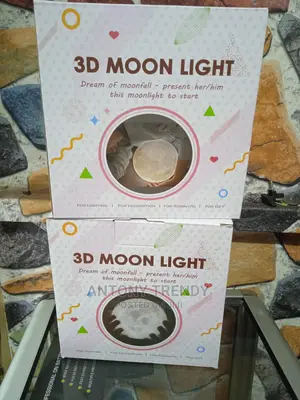 16 Colors RGB Moon Light With Stand Remote Control
