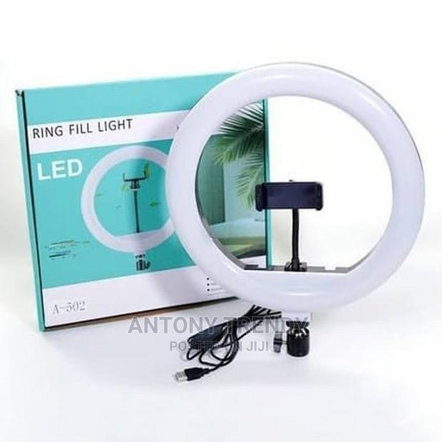 12 Inch LED Ring Light With Tripod Stand - Dimmable - main view