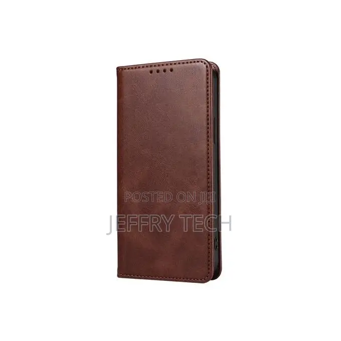 Calf Texture Magnetic Leather Case for iPhone 14 Plus