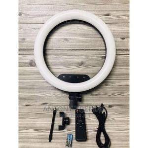 12 Inch Ring Light With Stand 3 Phone Holders - thumbnail 2